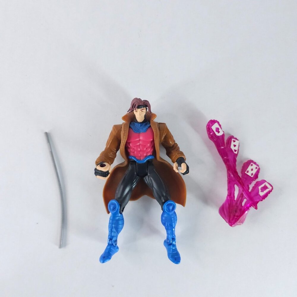 Vintage Toy Biz X-Men Gambit Classics Complete Loose Action Figure 1995